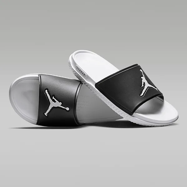 Dép Nam Nike Jordan Jumpman FQ1598-010 Màu Đen Trắng Size 40 - 2