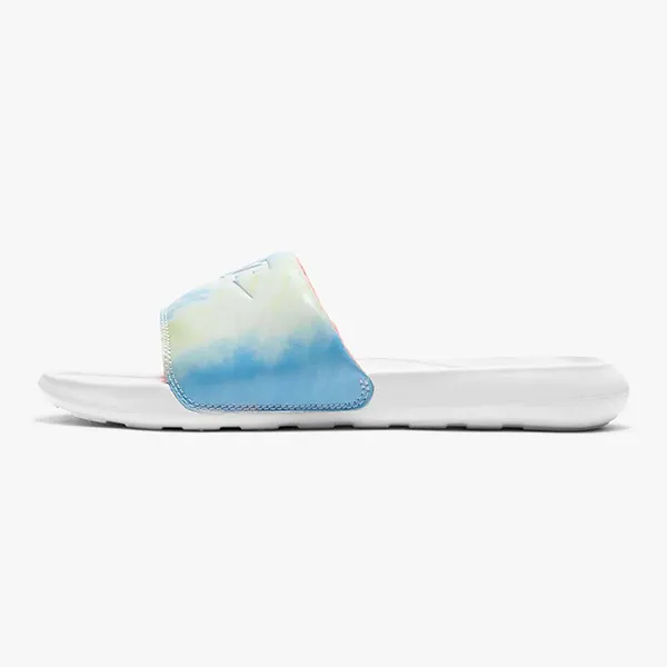 Dép Nike Victori One Slide Print White Bright Mango Sapphire CN9676-101 Màu Trắng Xanh Size 39 - 3