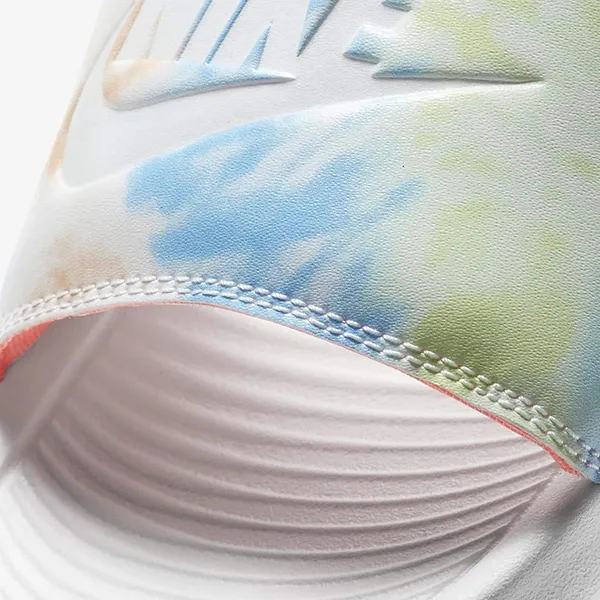 Dép Nike Victori One Slide Print White Bright Mango Sapphire CN9676-101 Màu Trắng Xanh Size 39 - 4