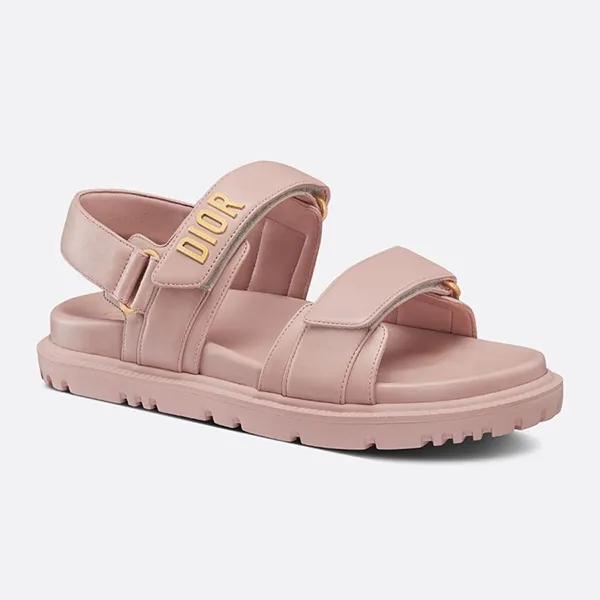 Dép Nữ Dior Dioract Sandal Pink KCQ547LAB-S54U Màu Hồng Nude
