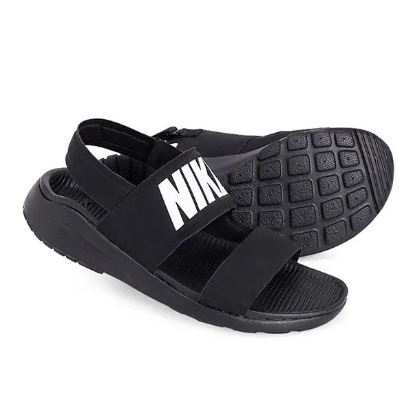 Dép Sandal Nike Wmns Tanjun Black White 882694-001 Màu Đen Size 38