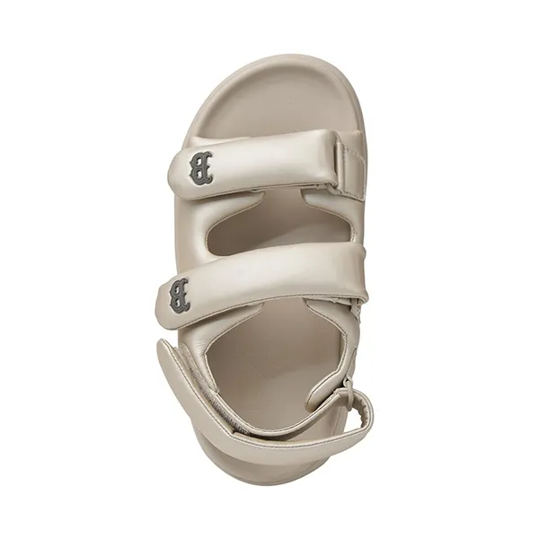 Dép Sandals MLB Korea Base Metal Boston Red Sox Gold 3ASDBPS43-43GOS Màu Vàng Be