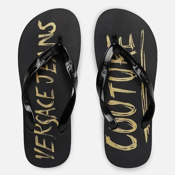 Dép Xỏ Ngón Nam Versace Jeans Couture Flip Flop Black 74YA3S07 Màu Đen Size 40 - Dép - Vua Hàng Hiệu