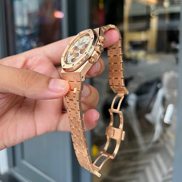 Đồng Hồ Audemars Piguet Royal Oak 26315OR.OO.1256OR.01 Màu Vàng Hồng - Đồng hồ - Vua Hàng Hiệu