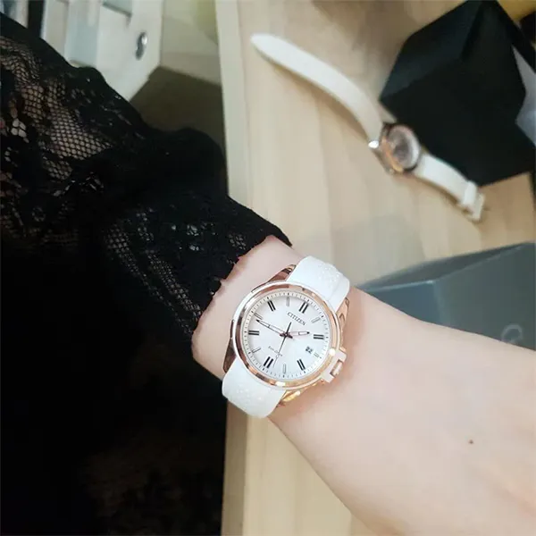 Đồng Hồ Citizen Drive Ar-Action Required Watch FE613601A Màu Trắng Vàng Hồng - Đồng hồ - Vua Hàng Hiệu