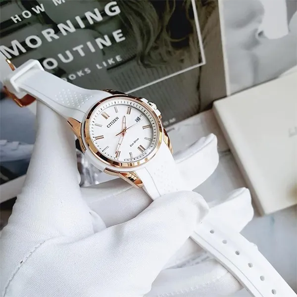 Đồng Hồ Citizen Drive Ar-Action Required Watch FE613601A Màu Trắng Vàng Hồng - Đồng hồ - Vua Hàng Hiệu