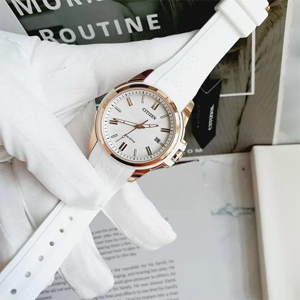 Đồng Hồ Citizen Drive Ar-Action Required Watch FE613601A Màu Trắng Vàng Hồng - Đồng hồ - Vua Hàng Hiệu