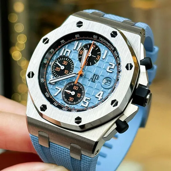 Đồng Hồ Nam Audemars Piguet Royal Oak Offshore Chronograph 26238ST Tiffany 42mm Màu Xanh Dương