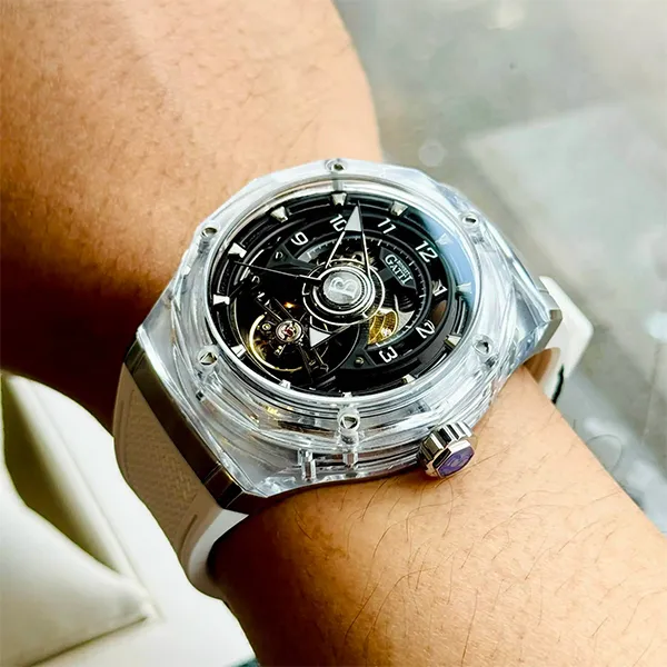 Đồng Hồ Nam Bonest Gatti Automatic BG5806-A2 Màu Trắng