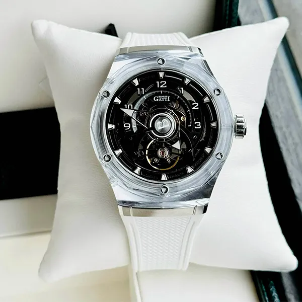Đồng Hồ Nam Bonest Gatti Automatic BG5806-A2 Màu Trắng