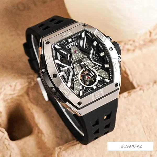 Đồng Hồ Nam Bonest Gatti Sapphire BG9970-A2 Màu Đen - Đồng hồ - Vua Hàng Hiệu