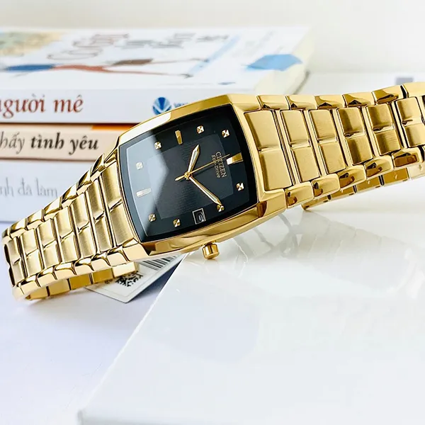 Đồng Hồ Nam Citizen Eco-Drive Watch BM6552-52E Màu Vàng Đen