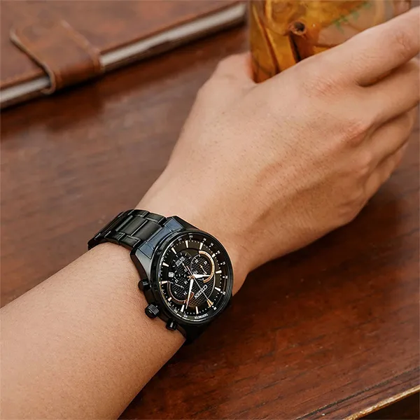 Đồng Hồ Nam Citizen Quartz Chronograph AN8195-58E Màu Đen