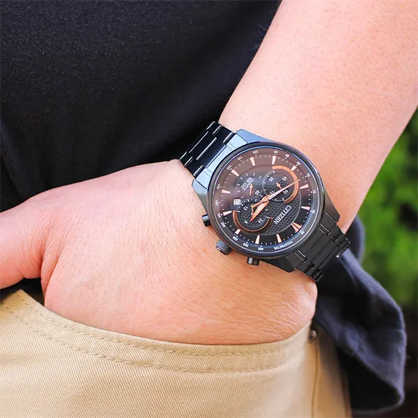 Đồng Hồ Nam Citizen Quartz Chronograph AN8195-58E Màu Đen