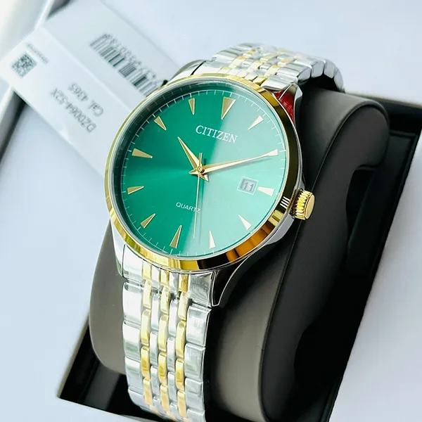 Đồng Hồ Nam Citizen Quartz DZ0064-52X Màu Bạc Xanh - Đồng hồ - Vua Hàng Hiệu