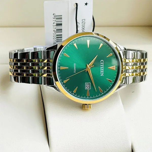 Đồng Hồ Nam Citizen Quartz DZ0064-52X Màu Bạc Xanh - Đồng hồ - Vua Hàng Hiệu