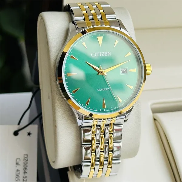 Đồng Hồ Nam Citizen Quartz DZ0064-52X Màu Bạc Xanh - Đồng hồ - Vua Hàng Hiệu