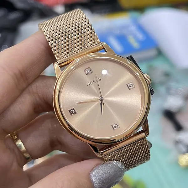 Đồng Hồ Nam Guess Classic Rose Gold Watch U0280G2 Màu Vàng Hồng - Đồng hồ - Vua Hàng Hiệu