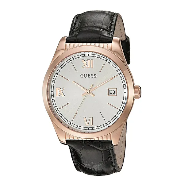 Đồng Hồ Nam Guess Men's Dress Sport Rose Gold Watch W0874G2 Màu Đen - Đồng hồ - Vua Hàng Hiệu