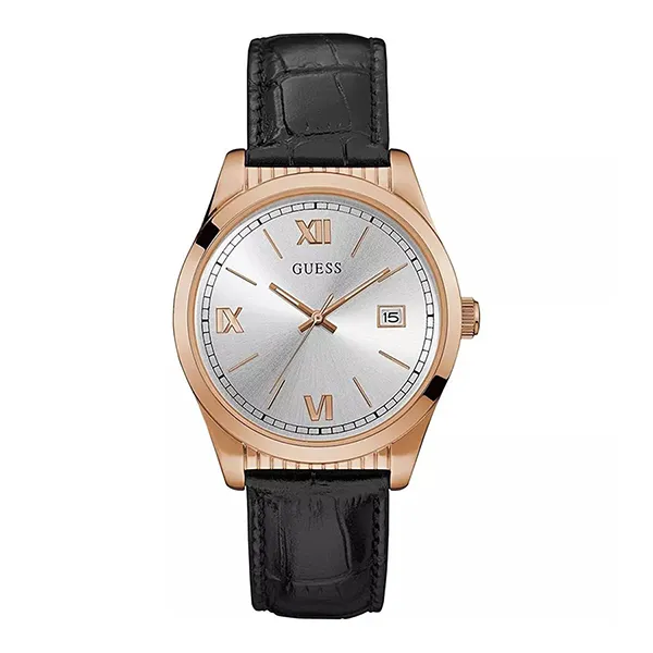 Đồng Hồ Nam Guess Men's Dress Sport Rose Gold Watch W0874G2 Màu Đen - Đồng hồ - Vua Hàng Hiệu