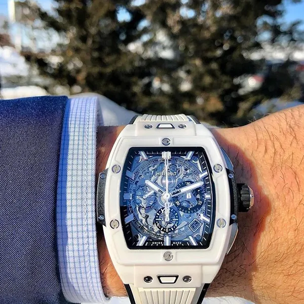 Đồng Hồ Nam Hublot Spirit Of Bigbang Ceramic White 42mm Màu Trắng - Đồng hồ - Vua Hàng Hiệu