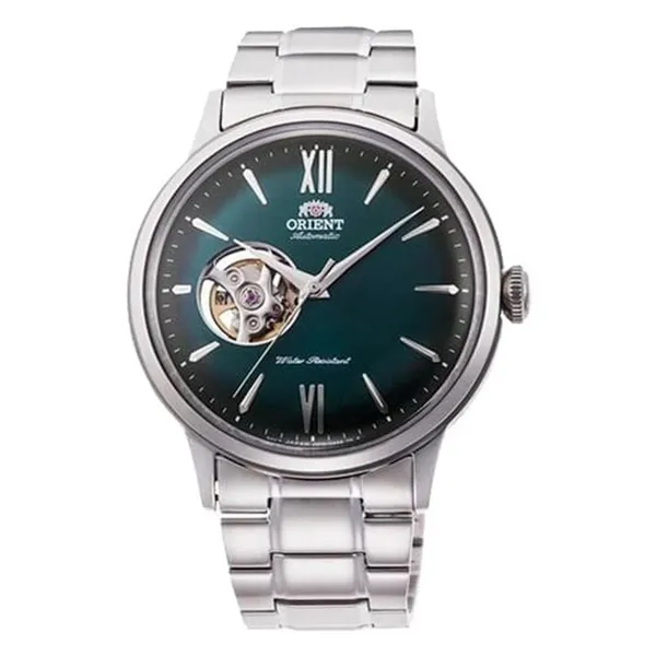 Đồng Hồ Nam Orient Bambino Open Heart RA-AG0026E10B Màu Bạc Xanh Đậm - Đồng hồ - Vua Hàng Hiệu