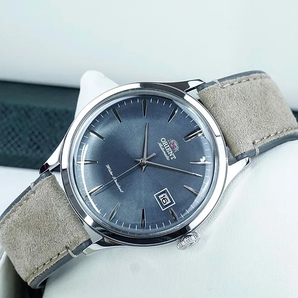 Đồng Hồ Nam Orient Bambino RA-AC0P03L10B Màu Nâu Xanh