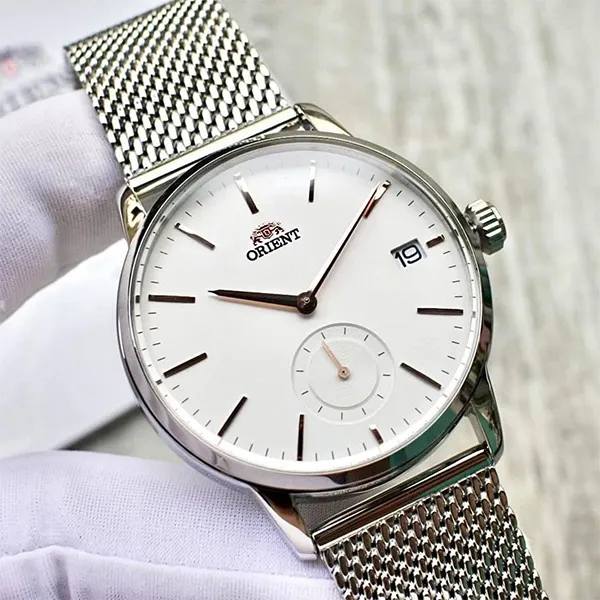 Đồng Hồ Nam Orient Quartz Small Seconds White RA-SP0007S10B Màu Bạc
