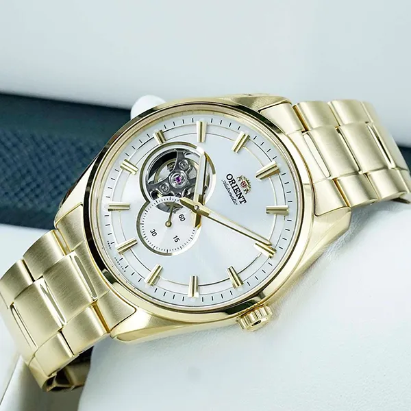 Đồng Hồ Nam Orient Semi Skeleton RA-AR0007S10B Màu Vàng Trắng