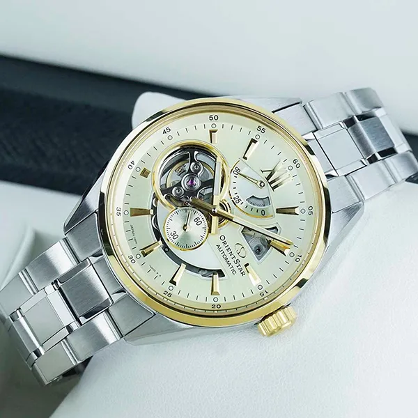 Đồng Hồ Nam Orient Star Contemporary Modern Skeleton RE-AV0124G00B Màu Vàng Bạc - Đồng hồ - Vua Hàng Hiệu