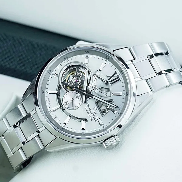Đồng Hồ Nam Orient Star Contemporary Modern Skeleton RE-AV0125S00B (RE-AV0125S) (RK-AV0125G) Màu Bạc - Đồng hồ - Vua Hàng Hiệu