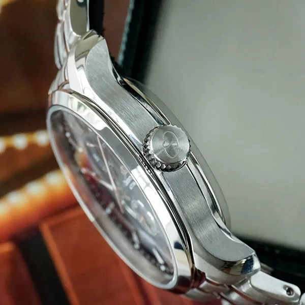 Đồng Hồ Nam Orient Star Mechanical Contemporary RK-AV0B02Y Màu Nâu Bạc