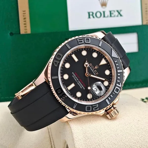 Đồng Hồ Nam Rolex Yacht Master 116655 Oyster 40mm Màu Đen - Đồng hồ - Vua Hàng Hiệu
