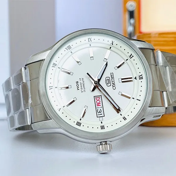 Đồng Hồ Nam Seiko 5 Automatic SNKP09K1 Màu Bạc