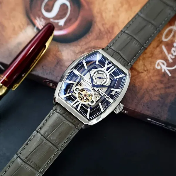 Đồng Hồ Nam Thomas Earnshaw Automatic ES-8111-01 Màu Xám