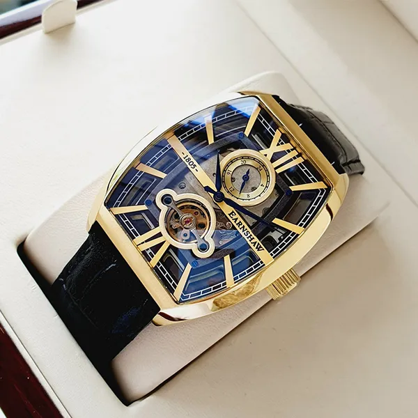 Đồng Hồ Nam Thomas Earnshaw Automatic ES-8111-02 Màu Đen Vàng