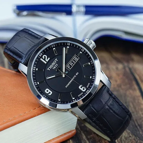 Đồng Hồ Nam Tissot PRC 200 Powermatic 80 T055.430.16.057.00 Màu Đen - Đồng hồ - Vua Hàng Hiệu