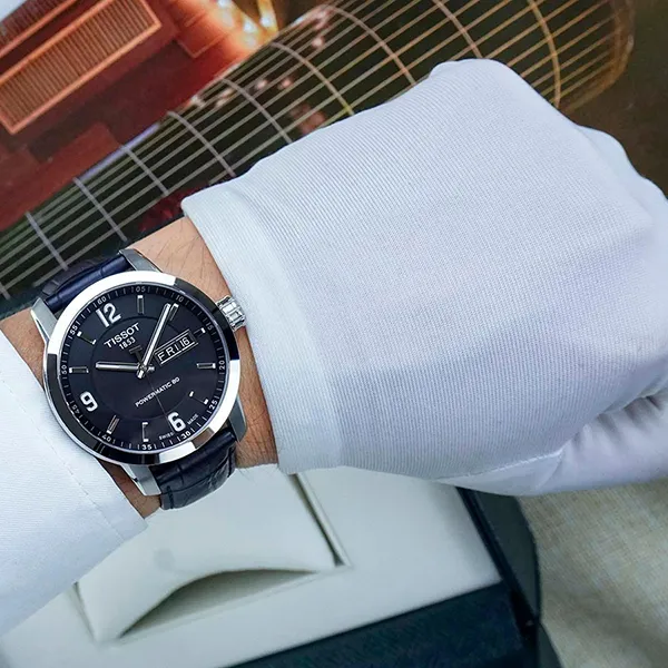 Đồng Hồ Nam Tissot PRC 200 Powermatic 80 T055.430.16.057.00 Màu Đen - Đồng hồ - Vua Hàng Hiệu