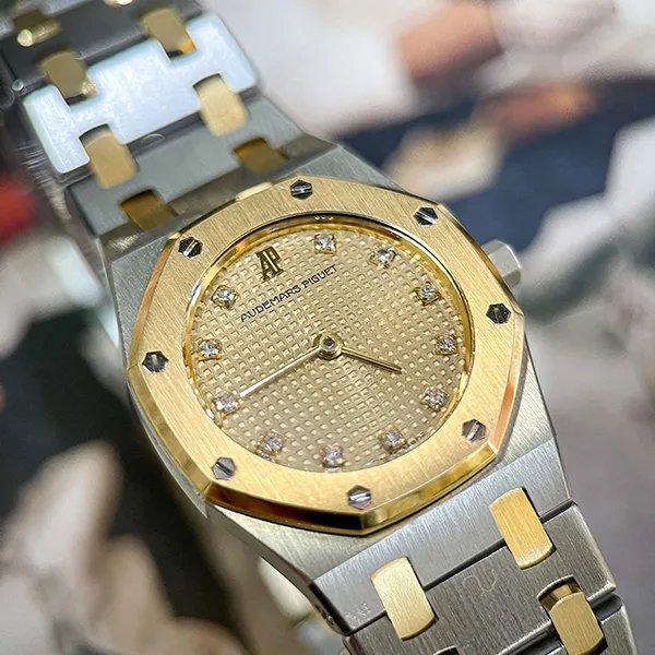 Đồng Hồ Nữ Audemars Piguet 25mm Demi Gold Màu Vàng Bạc - Đồng hồ - Vua Hàng Hiệu