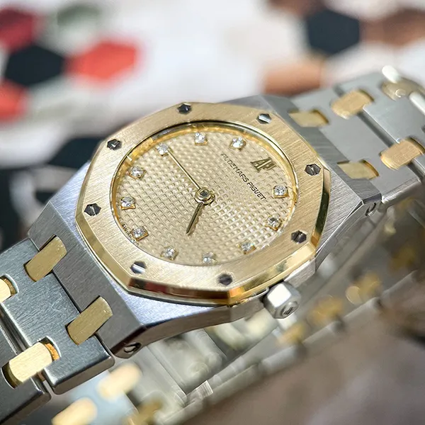 Đồng Hồ Nữ Audemars Piguet 25mm Demi Gold Màu Vàng Bạc - Đồng hồ - Vua Hàng Hiệu
