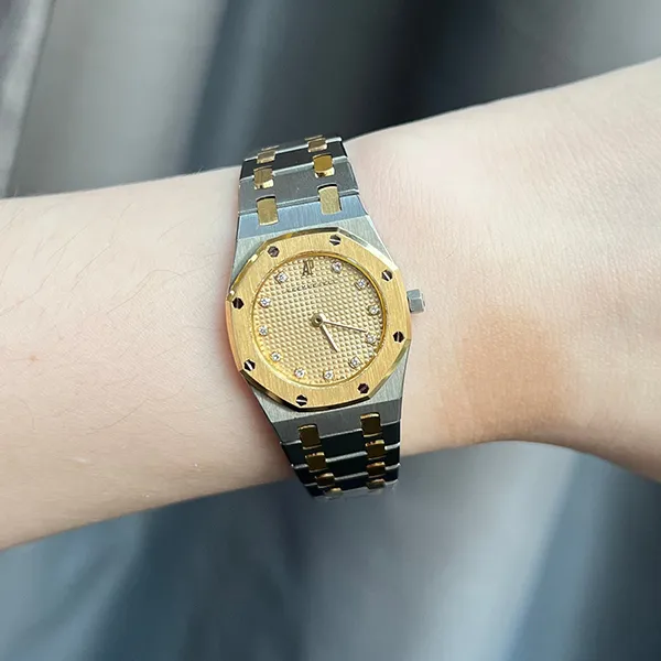 Đồng Hồ Nữ Audemars Piguet 25mm Demi Gold Màu Vàng Bạc - Đồng hồ - Vua Hàng Hiệu