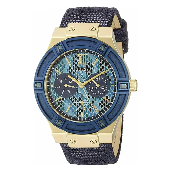 Đồng Hồ Nữ Guess W0289L3 Multi Function Gold Tone Case Màu Xanh Phối Vàng - Đồng hồ - Vua Hàng Hiệu