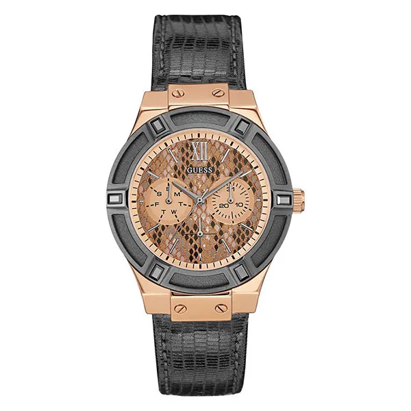 Đồng Hồ Nữ Guess Watch Jet Setter W0289L4 Màu Đen Vàng - Đồng hồ - Vua Hàng Hiệu