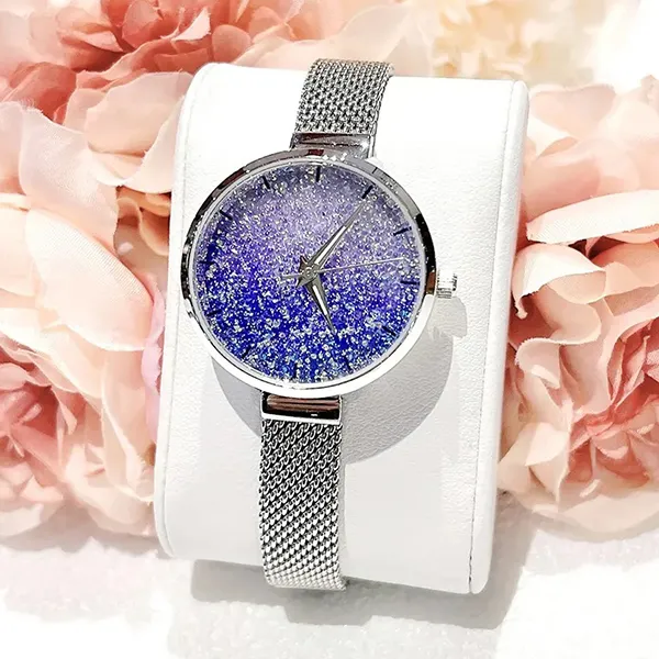 Đồng Hồ Nữ Melissa Quartz F8261 Màu Bạc Tím - Đồng hồ - Vua Hàng Hiệu