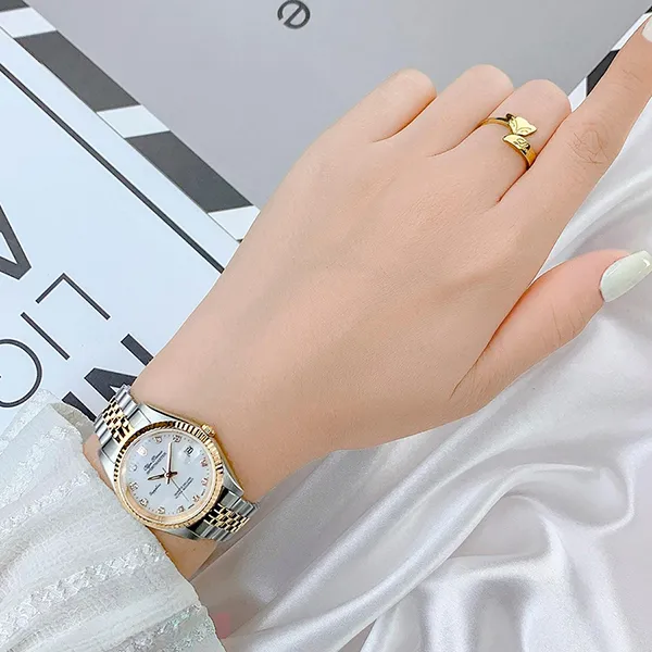 Đồng Hồ Nữ Olym Pianus OP68322L29SR-T Màu Demi (Vàng Hồng – Bạc) - Đồng hồ - Vua Hàng Hiệu
