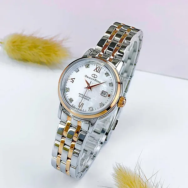 Đồng Hồ Nữ Orient Star WZ0441NR Màu Demi (Vàng Hồng - Bạc)