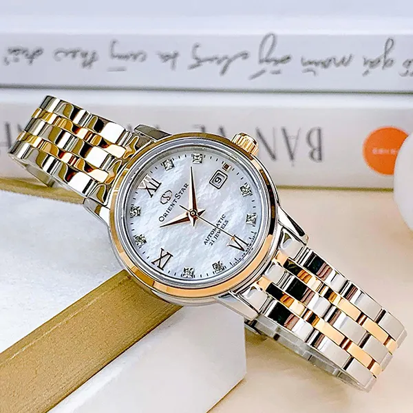 Đồng Hồ Nữ Orient Star WZ0441NR Màu Demi (Vàng Hồng - Bạc)