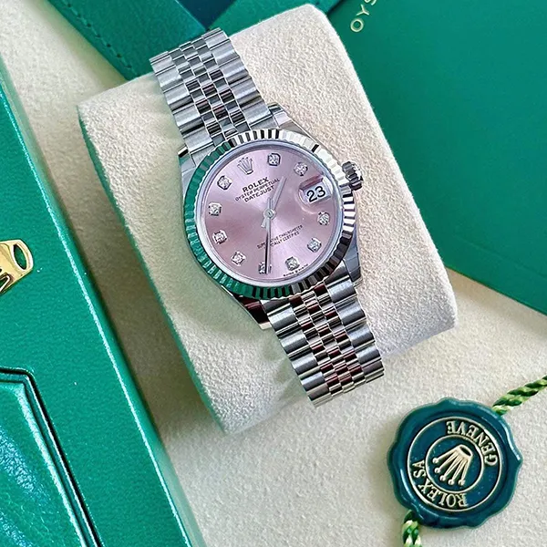 Đồng Hồ Nữ Rolex Datejust 278274-0032 Dial Pink 31mm Màu Hồng Bạc - Đồng hồ - Vua Hàng Hiệu