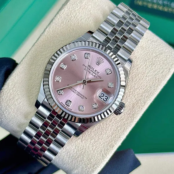 Đồng Hồ Nữ Rolex Datejust 278274-0032 Dial Pink 31mm Màu Hồng Bạc - Đồng hồ - Vua Hàng Hiệu