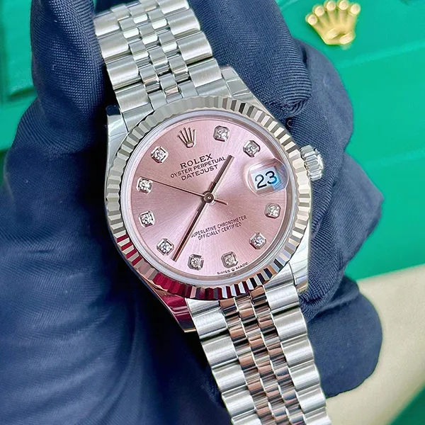 Đồng Hồ Nữ Rolex Datejust 278274-0032 Dial Pink 31mm Màu Hồng Bạc - Đồng hồ - Vua Hàng Hiệu